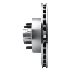 Ford Explorer Brake Rotor (1) - Front Left - R1 Concepts - Drilled & Slotted - Silver - `95-`11